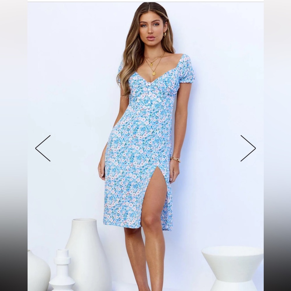 Hello Molly Stella Midi Sundress Size Medium